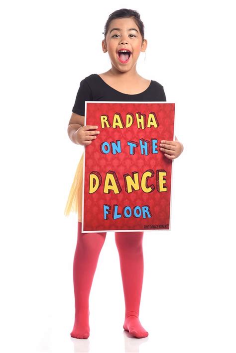 Radha on the Dance Floor Poster – The Dance Bible