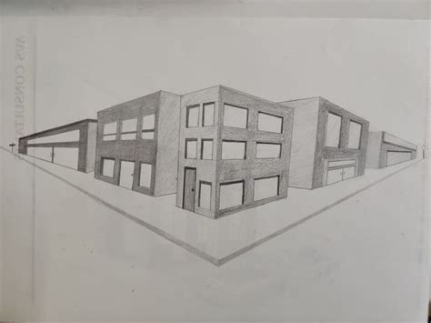 Image result for Street Sign 2-Point Perspective Drawing