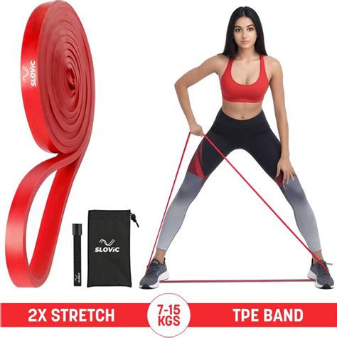 SLOVIC Resistance TPE for Workout | Pull Up | Loop | Heavy Duty Fitness ...