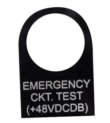 Metal Labels - Traffolyte Caution Label Manufacturer from Mumbai