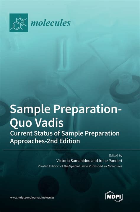 Buy Sample Preparation-Quo Vadis: Current Status of Sample Preparation ...