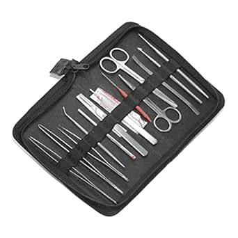 Forgesy 15 Piece Dissection Kit with Case for Biology/Anatomy/Botany ...