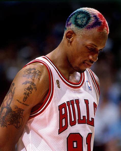 Dennis Rodman Stieren Haar Dennis Rodman Hairstyle