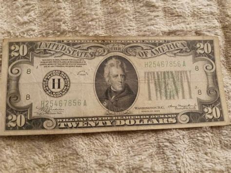 1934 $20 Bill Value: Are “A”, “B”, "C", "D", Star Note Series Worth Money?