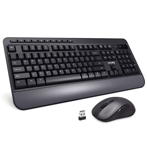 Buy VictSing Wireless Mouse and Keyboard Combo, Wireless Keyboard and ...