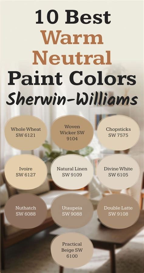 18 best sherwin williams warm neutral paint colors for this year – Artofit