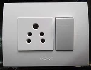 VTC- 6A Anchor Modular Extension Box & Plug with 5 Meter Copper Cable ...