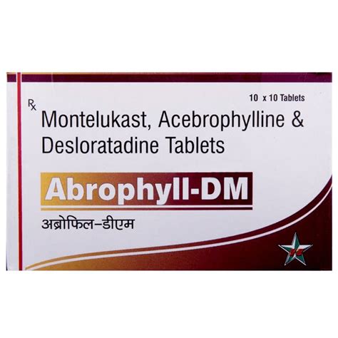 Abrophyll DM - Strip of 10 Tablets : Amazon.in: Health & Personal Care