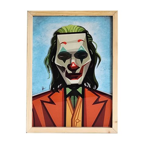 Why So Serious? Joker Acrylic Frame Wall Art – Graphicurry ...