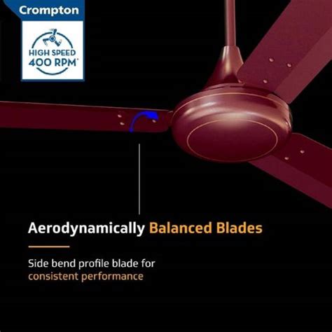 Crompton SUREBREEZE 400 RPM HS Plus Super Hi - Speed 100% COPPER MOTOR ...