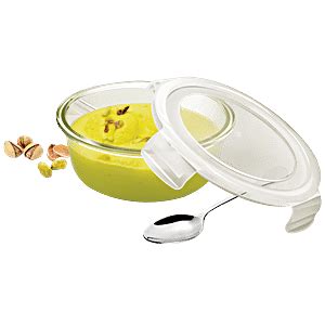 Buy Treo Glass Round Store Fresh Storage Container Online at Best Price ...