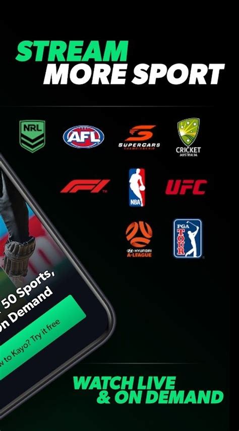 Kayo Sports APK Download for Android Free