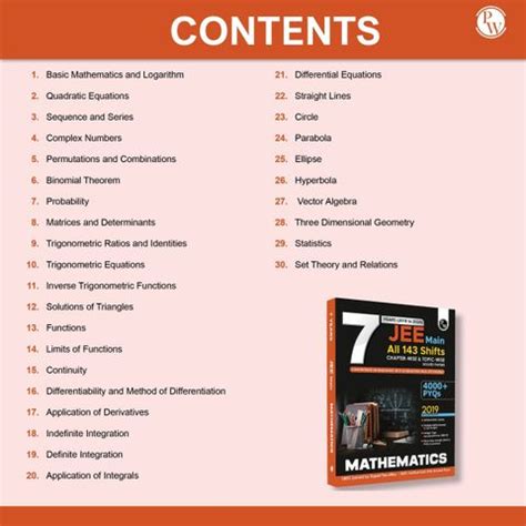 PW JEE Main 7 Years (2019 - 2025) Mathematics All 144 Shifts Online ...