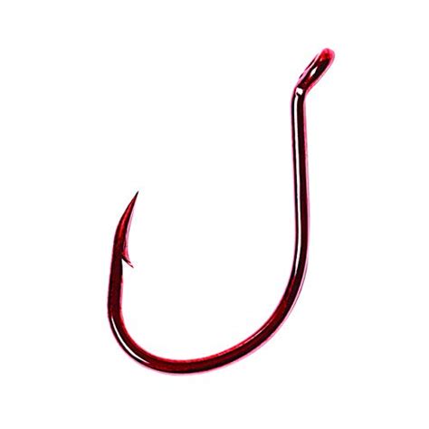 Buy Eagle Claw L1RG-5/0 Short Lazer Octopus Shank Offset Up Eye Hook ...