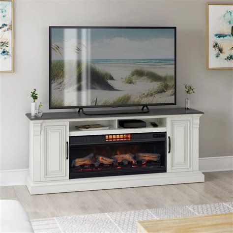Tresanti Eloise Console with ClassicFlame CoolGlow 2-in-1 Electric ...