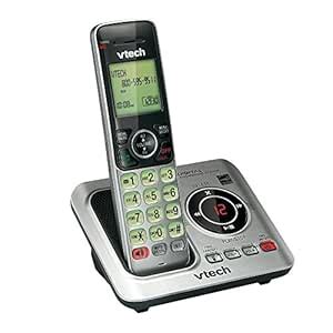VTech CS6629 Dect 6.0 1-Handset Cordless Answering System AD : Amazon ...