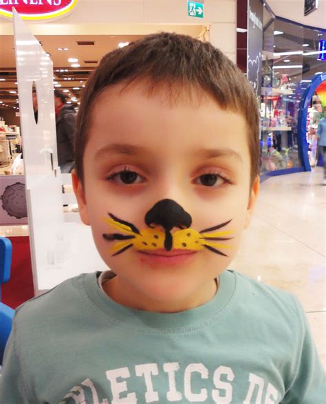 Yüz boyama, Face painting, tiger Hulk Face Painting, Joker Face Paint ...