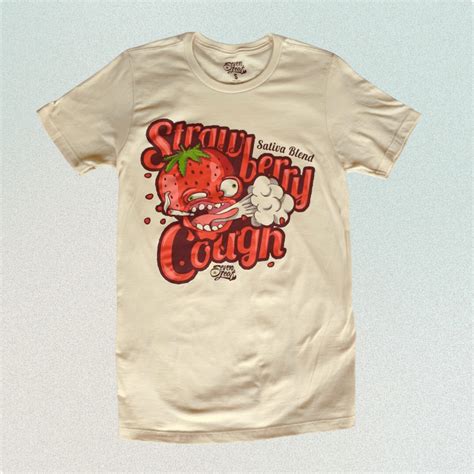 Strawberry Cough Strain Shirt - Realbudz