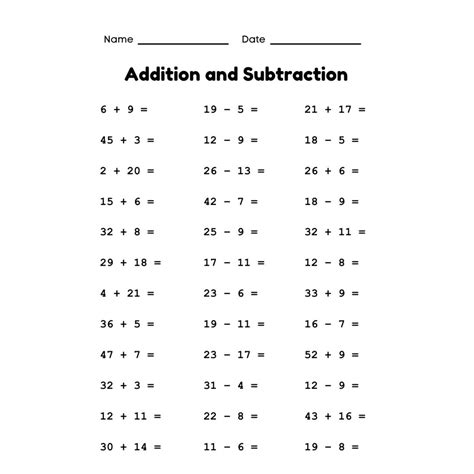 Image result for Practice Math Worksheet