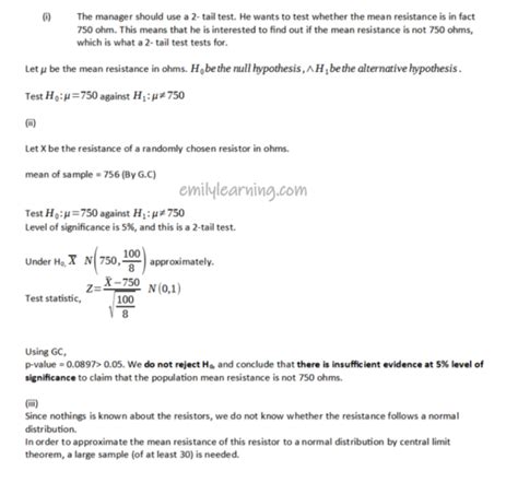 Hypothesis Testing Explained a Level 的图像结果