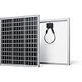 Renogy Solar Panel 50 Watt 12 Volt, High-Efficiency 50W Solar Panel ...