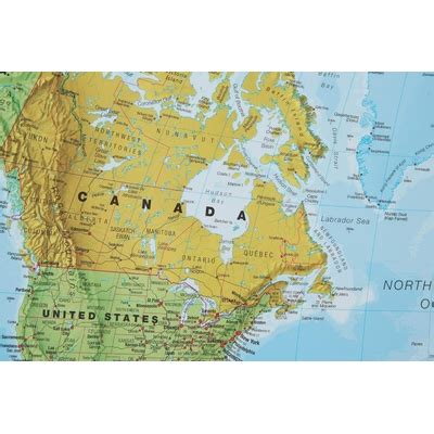 Maps International - World Map - Updated 2025 - India | Ubuy