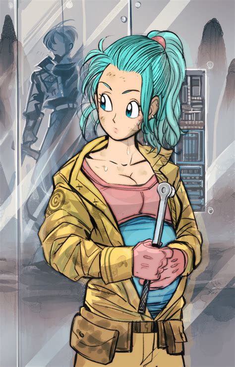Bulma pregnant by Supersumobro on DeviantArt