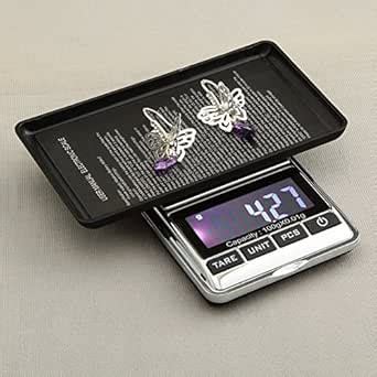 Portable Electronic Balance Gram Digital Pocket Jewelry & Kitchen Food ...
