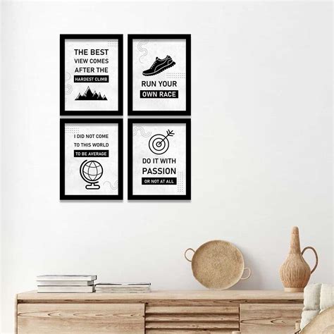 Motivational Quotes Posters w/Frames – Kotart