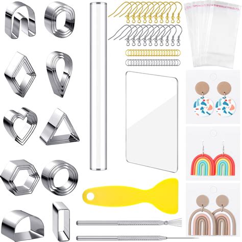 Buy 169 Pcs Polymer Clay Cutters Polymer Clay Tool Kit 10 Shapes Clay ...