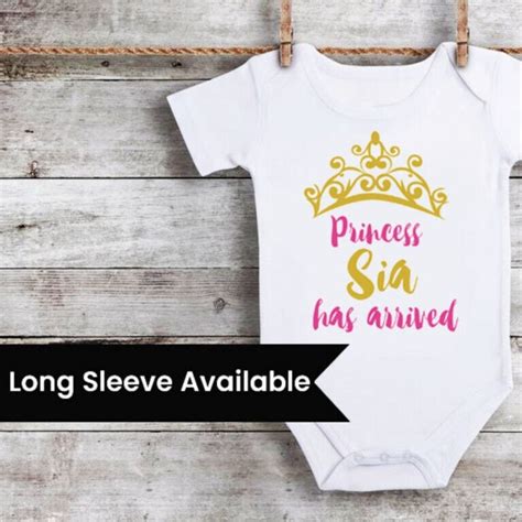 Baby Girl Announcement Onesie | Welcoming Birth Idea