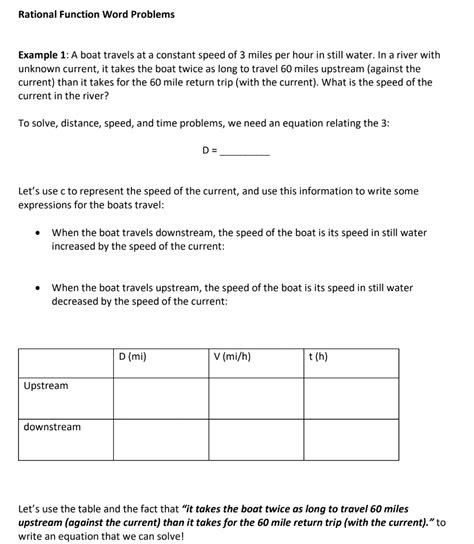 Image result for Rational Function Word Problems