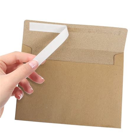 50pcs packed Kraft Envelopes, A7Envelopes, printable invitation ...