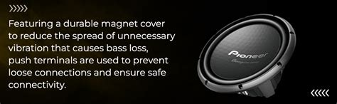 Pioneer TS-W1202D4 Subwoofer