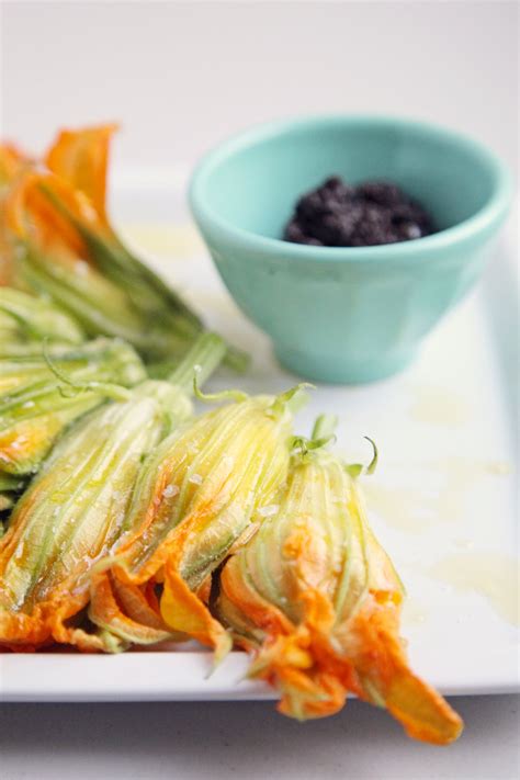 Burrata-Stuffed Squash Blossom Recipe | POPSUGAR Food