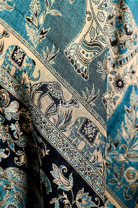 Pashtush Mens Bamboo Reversible Muffler Tribal Elephants – Pashtush ...