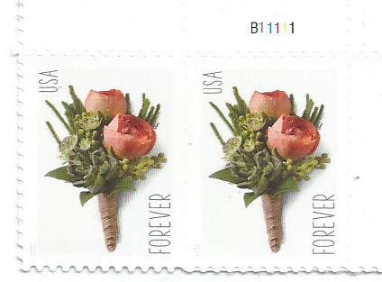 Celebration Boutonniere Stamp -USA 2017 – Stamp Digest