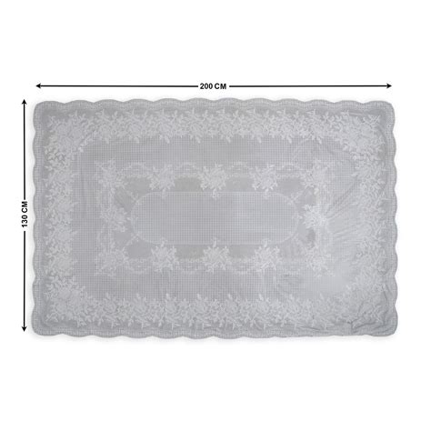 Buy Corsica Bloom Floral PVC 6-Seater Table Cover - 200x130cm from ...
