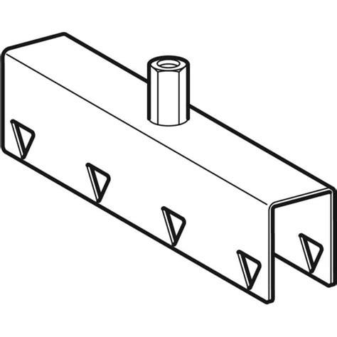 Geberit Pluvia support rail connection element | Geberit product catalogue