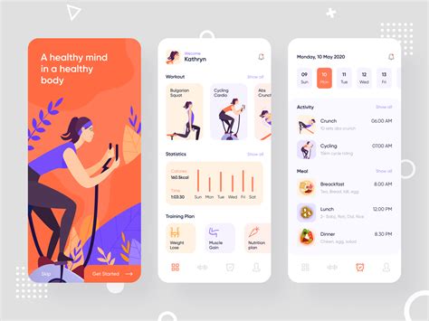 Fitness Apps | Search by Muzli