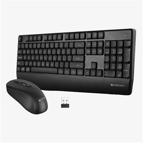 Zebronics Companion 202 Wireless Keyboard & Mouse Combo