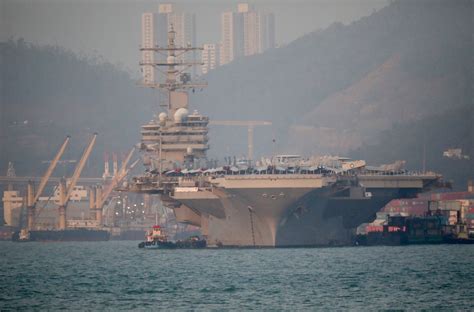 美军里根航母编队已离开香港 斯坦尼斯号进入新加坡|斯坦|里根|航母_新浪军事_新浪网