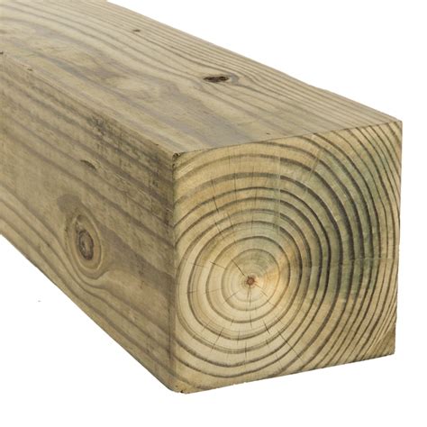 Severe Weather 6-in x 6-in x 12-ft #2 Southern yellow pine Ground ...