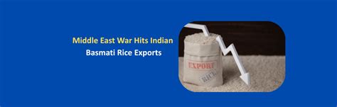 Middle East War Hits Indian Basmati Rice Exports