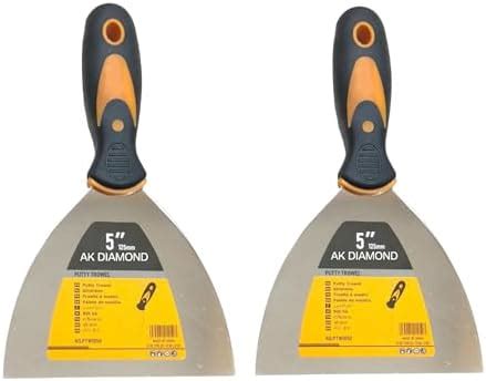 Stainless Steel Putty Knife 5" (Pack of 2) - Essential Tools for ...