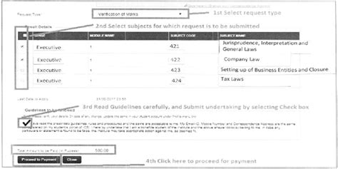 How to Apply for ICSI Marks Verification: Student User Manual 2023