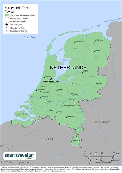 Political Simple Map Of Netherlands