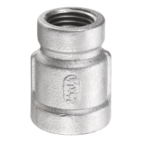 Uxcell Reducing Coupling 3/8" x 1/4" NPT Female Threaded 304 Stainless ...