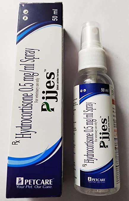 Petcare Pjjes Hydrocortisone 0.5 MG Spray For Dogs & Cats – ShakeHands