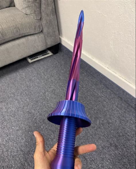 3D Printed Collapsible Twisty Sword! - Etsy